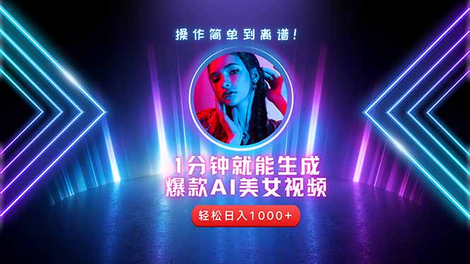 （14702期）2025年最牛第二职业：用AI拍短视频，从零开始推出爆款账户！