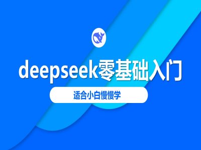 deepseek零基础入门-deepseek实例教程2025，适合白慢慢学