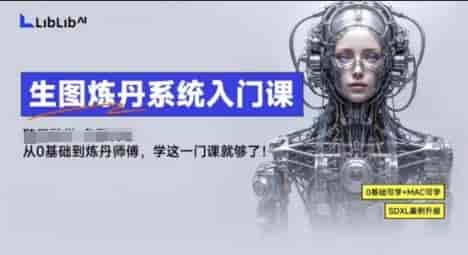 LibLibAI哩布哩布生图炼丹系统入门课，从生图到炼丹，只学这一门就够了