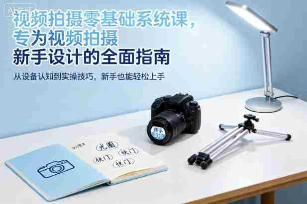 视频拍摄零基础系统课，专为视频拍摄新手设计的全面指南