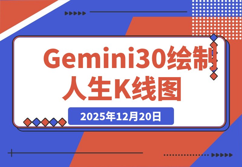 【2025.12.19】零基础入门：用Gemini 3.0绘制你的人生K线图